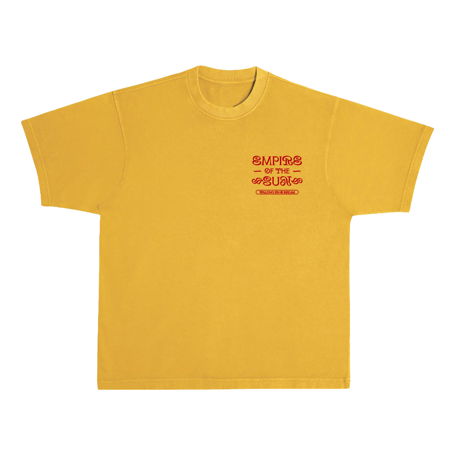 Yellow Walking on a Dream Tee