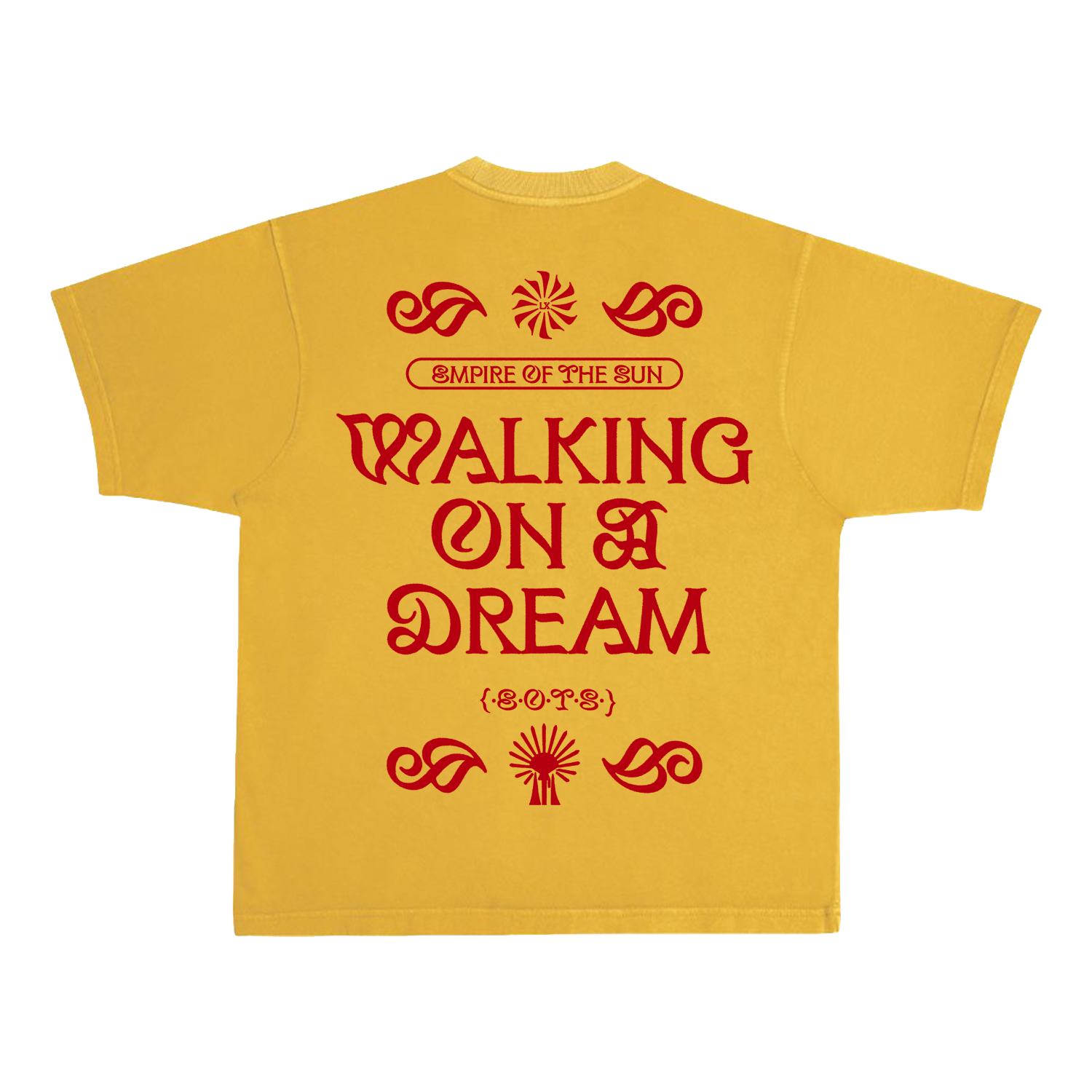 Yellow Walking on a Dream Tee
