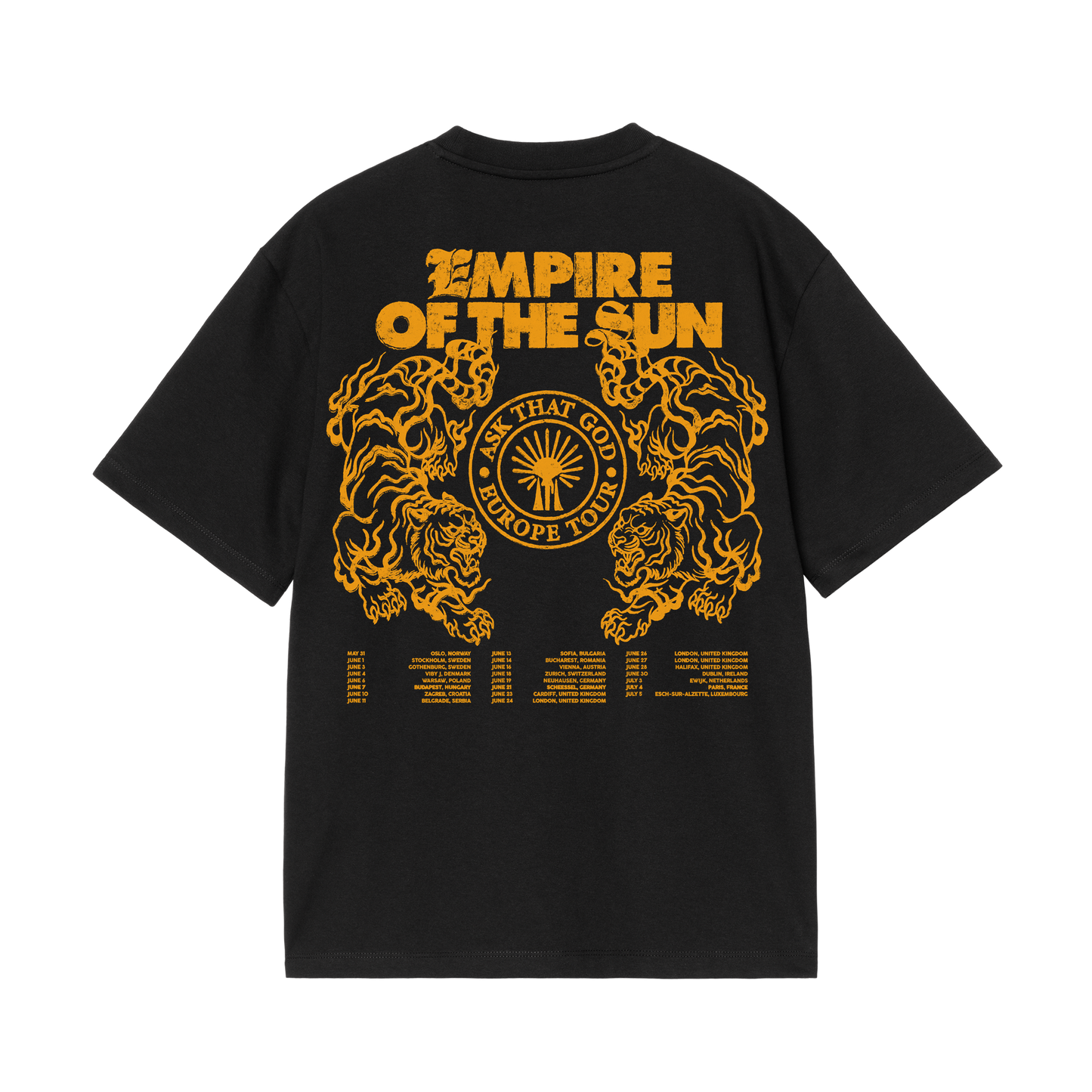 European Dated Tour Tee