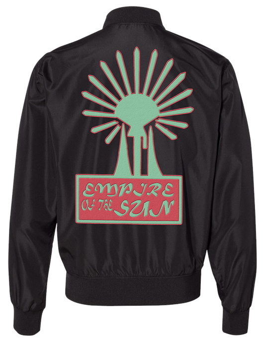 Sun Tower Ask That God Bomber Jacket