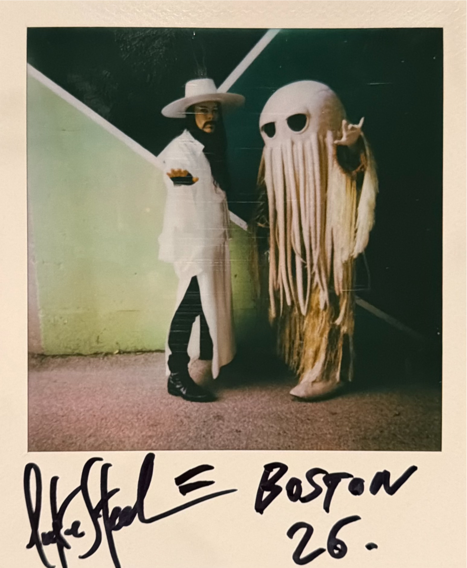 Signed Polaroid - Mansfield, MA '26 - 01