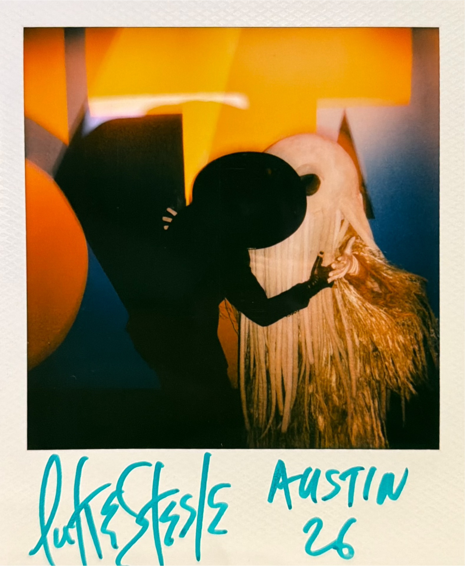 Signed Polaroid - Austin, TX '26 - 01
