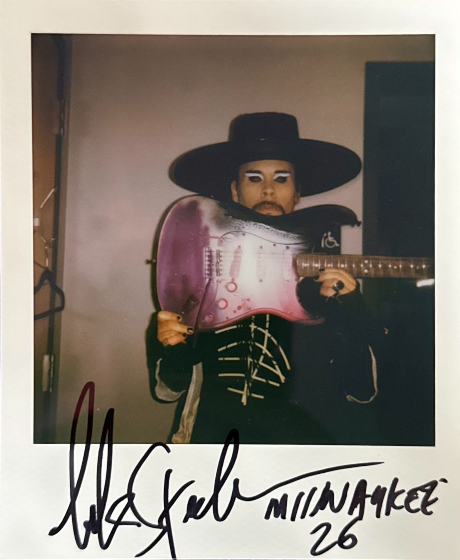 Signed Polaroid - Milwaukee, WI '26 - 01