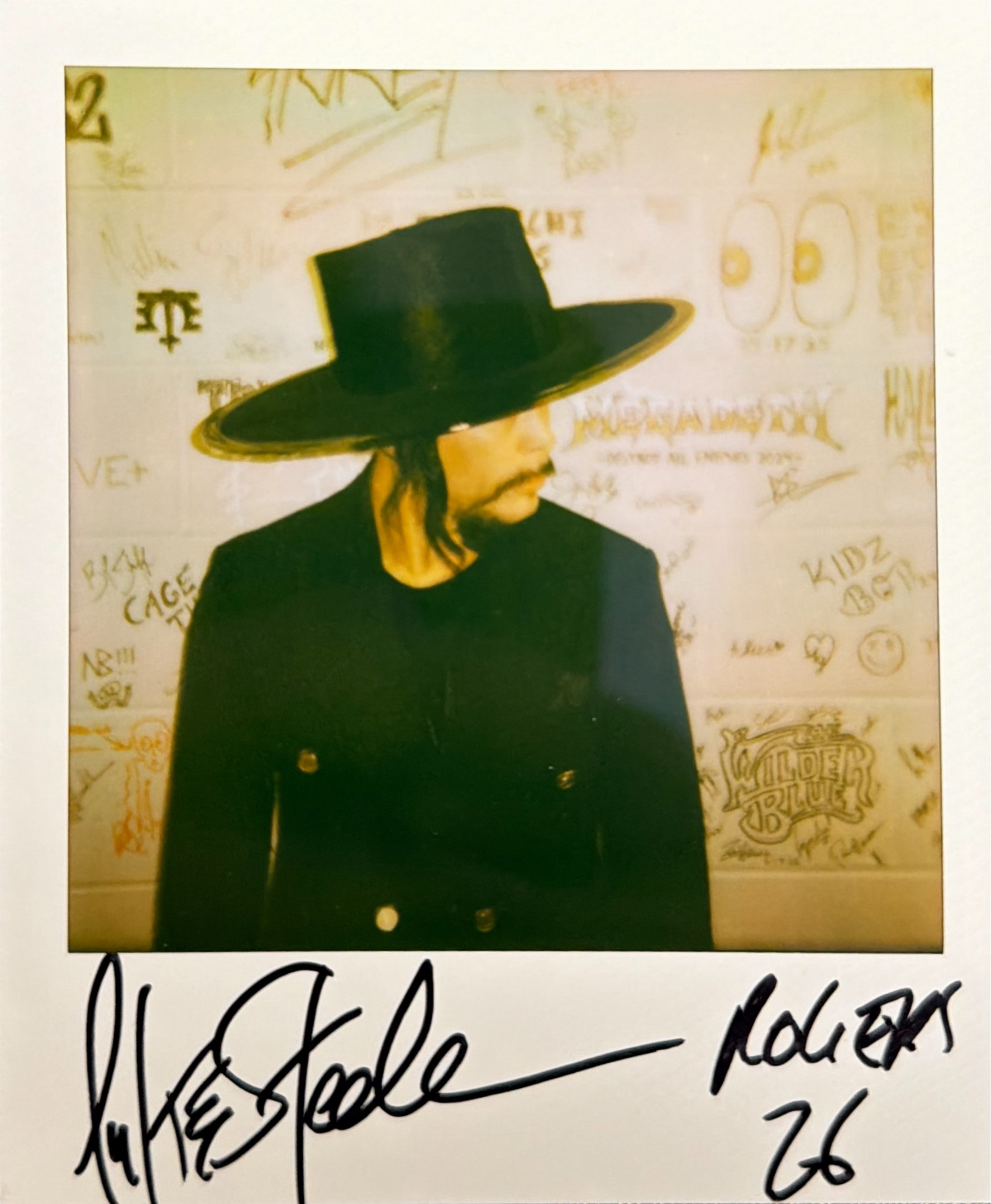 Signed Polaroid - Rogers, AR '26 - 01