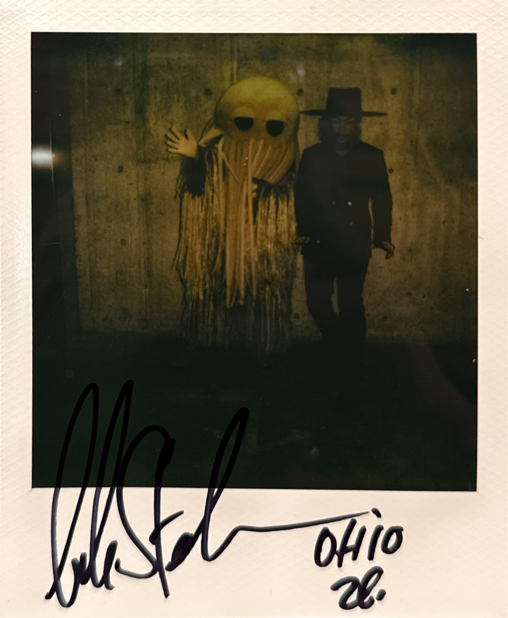 Signed Polaroid - Cuyahoga Falls, OH '26 - 01