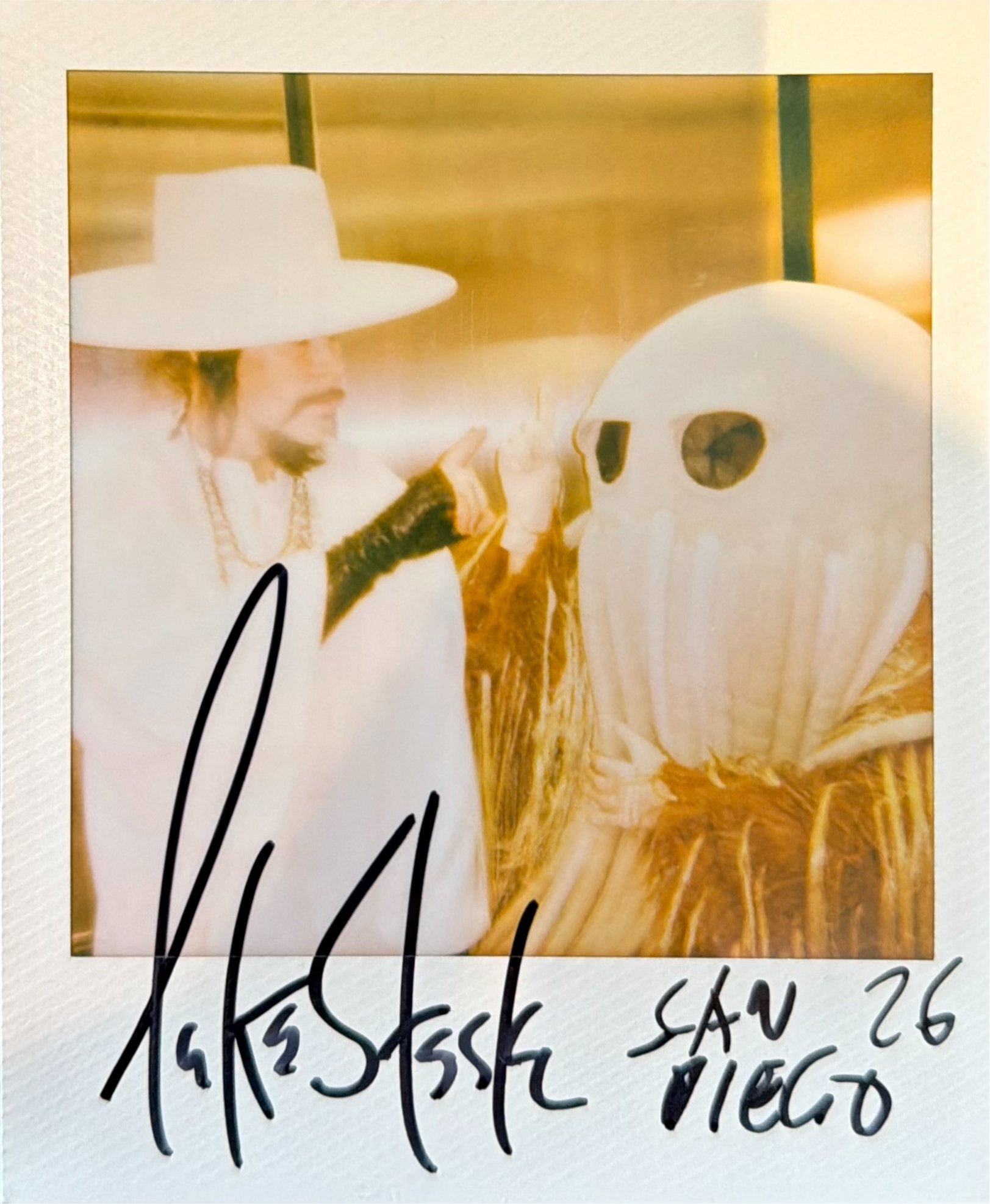 Signed Polaroid - San Diego, CA '26 - 02
