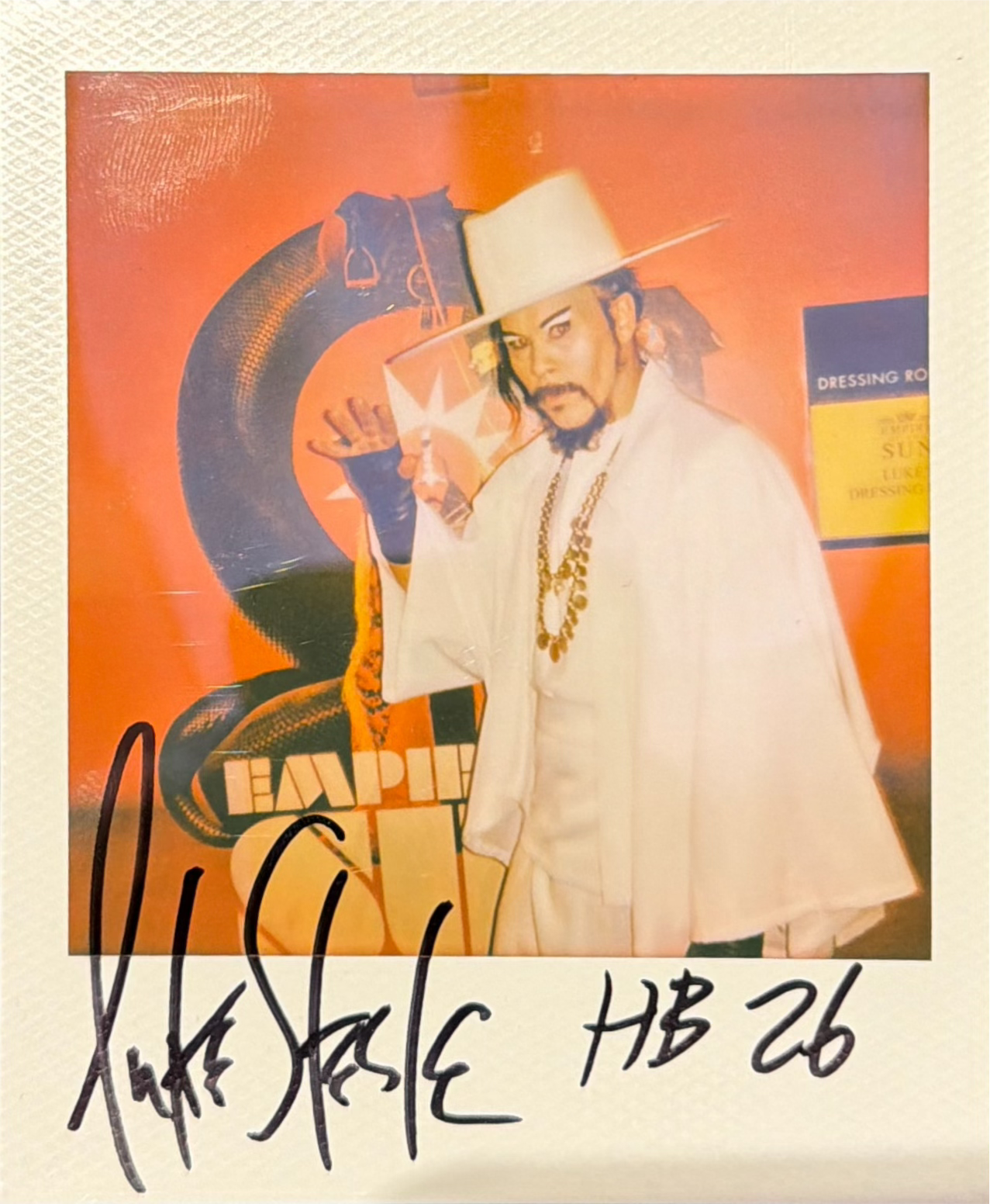 Signed Polaroid - Hollywood, CA '26 - 01
