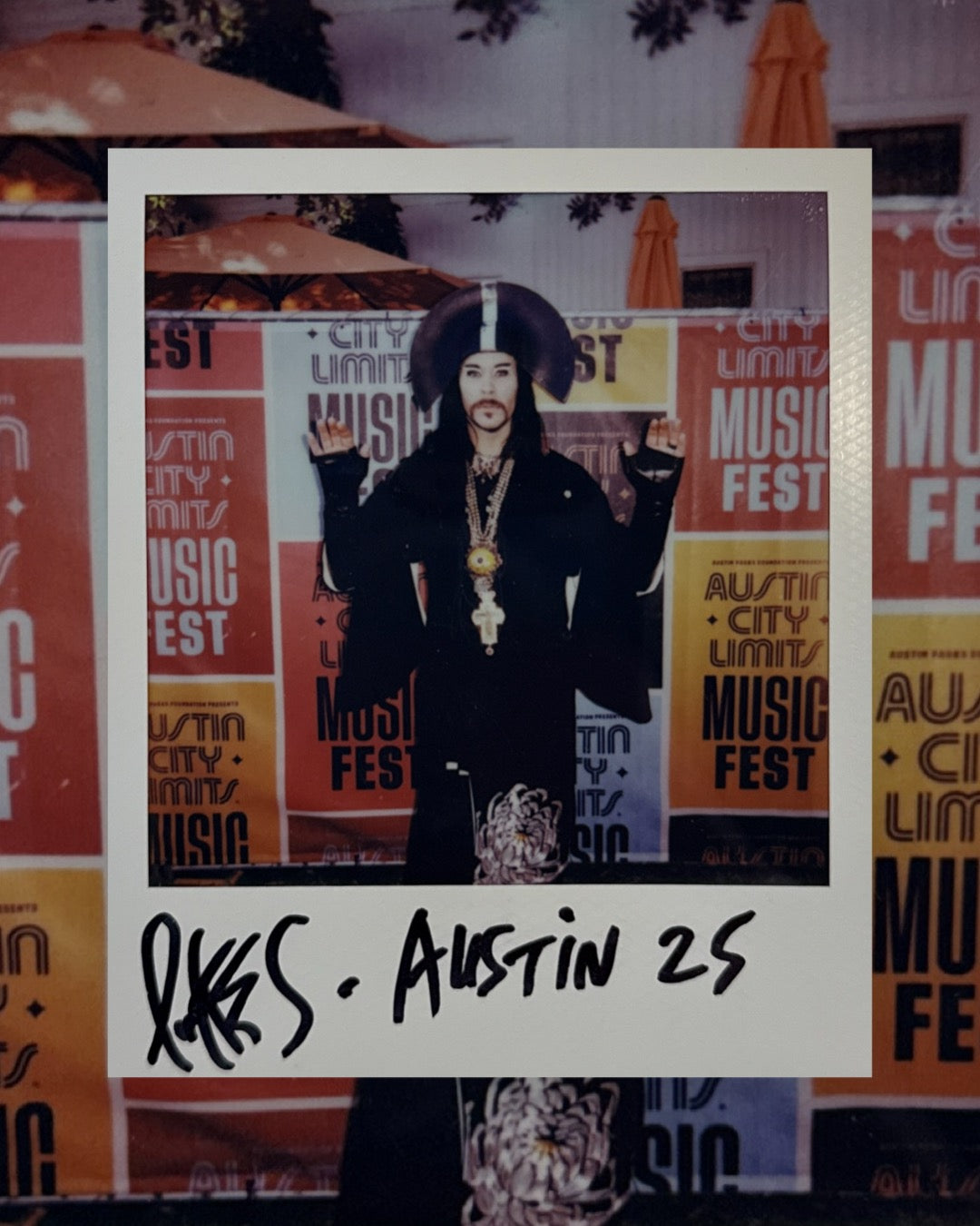 Signed Polaroid - Austin '25 02