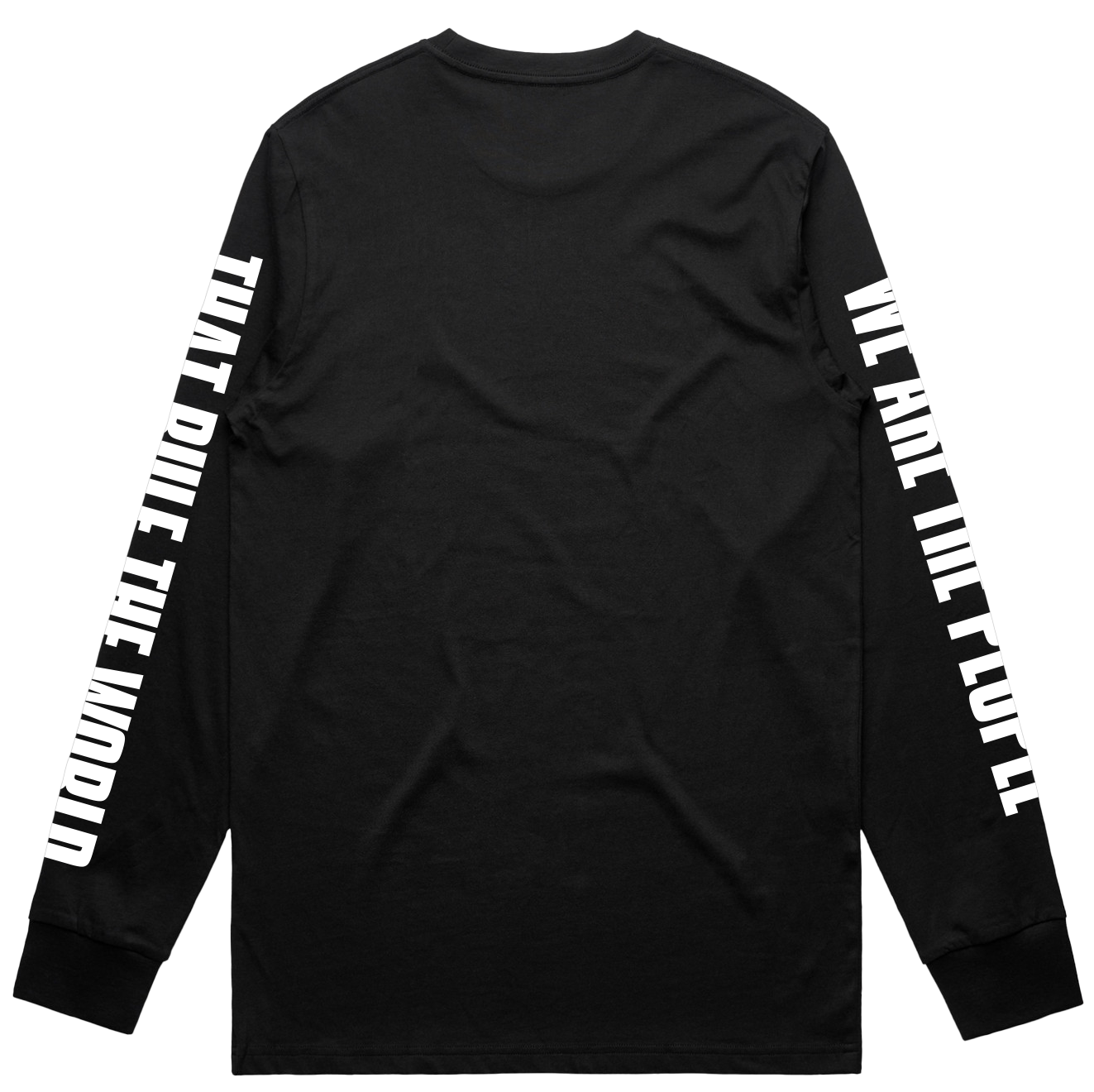 We Are The People Black Long Sleeve T-shirt