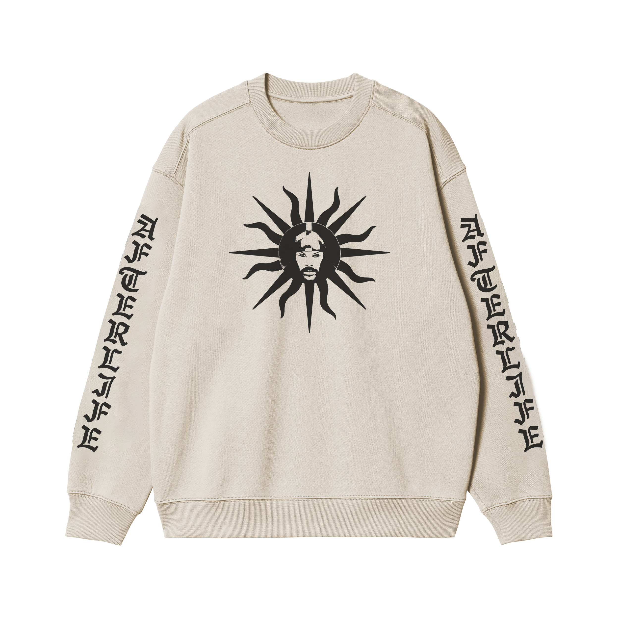 Cream Star Crewneck