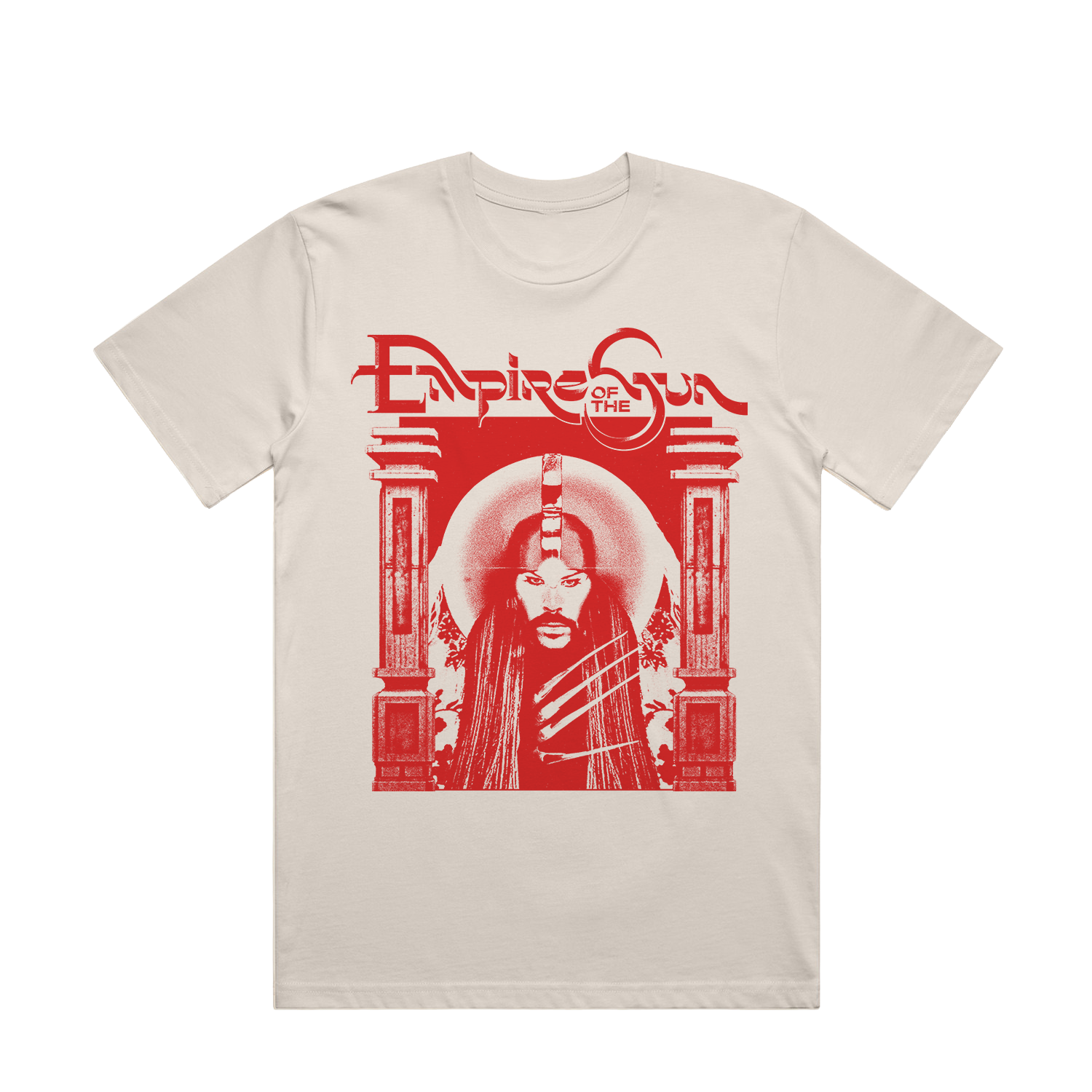 Emperor Red & Cream Tee