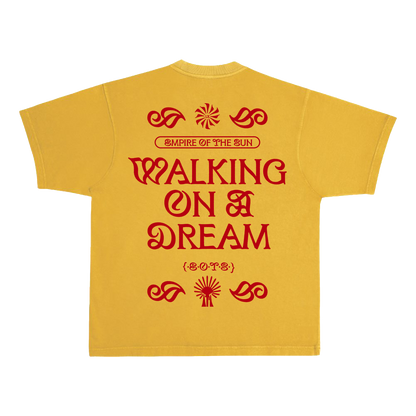 Yellow Walking on a Dream Tee
