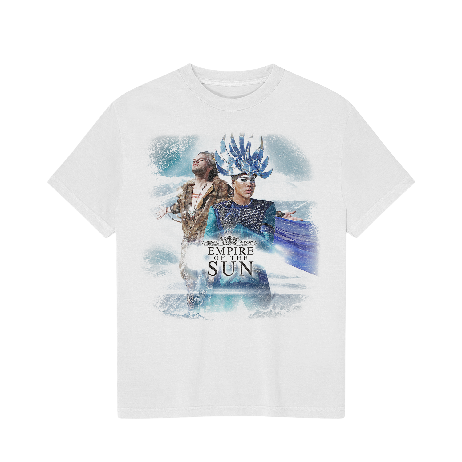 White Ice on the Dune Tee