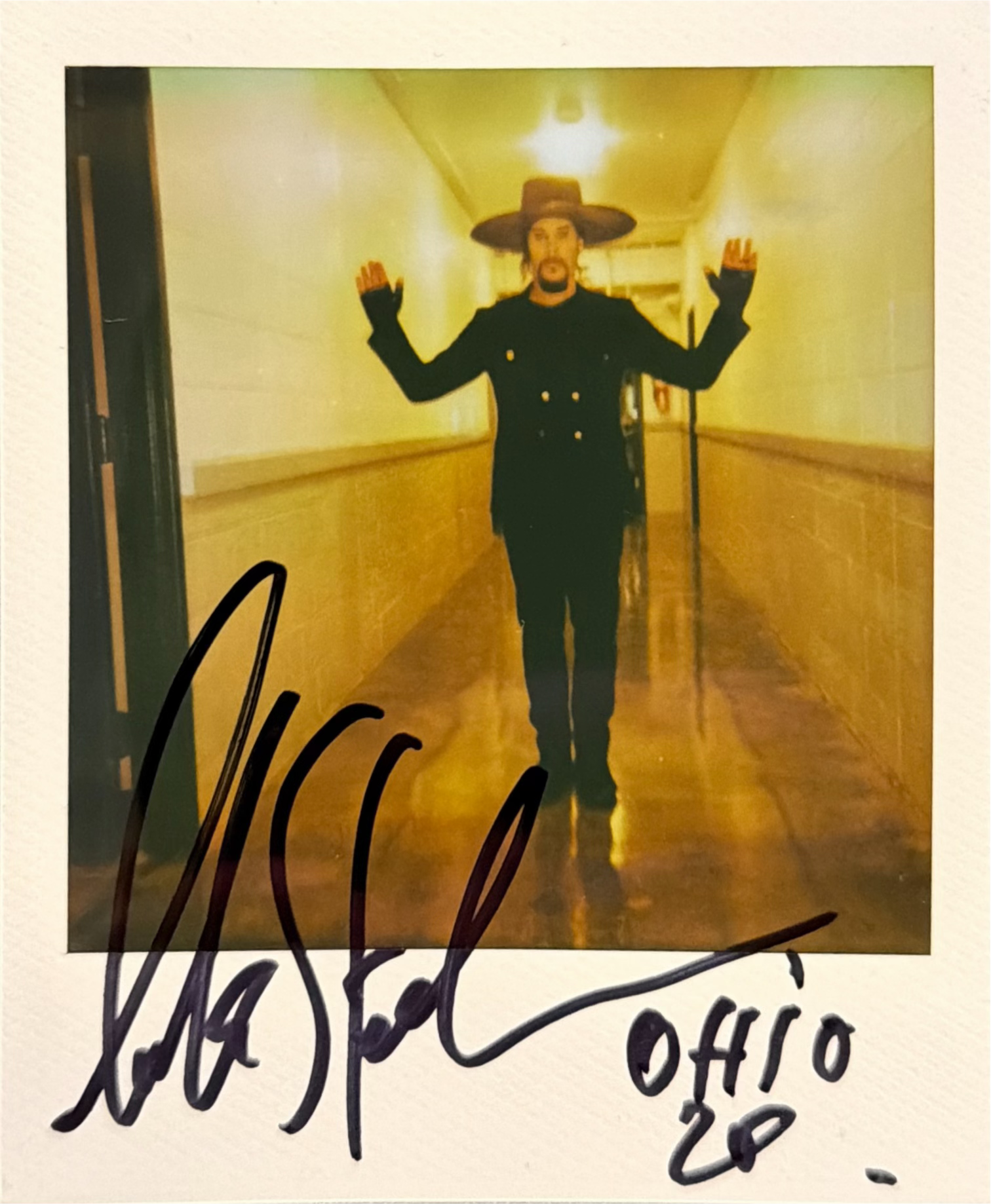 Signed Polaroid - Cincinnati, OH '26 - 01
