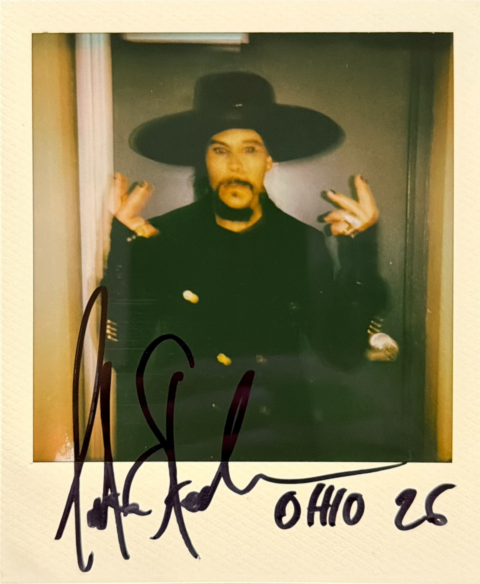 Signed Polaroid - Cincinnati, OH '26 - 04
