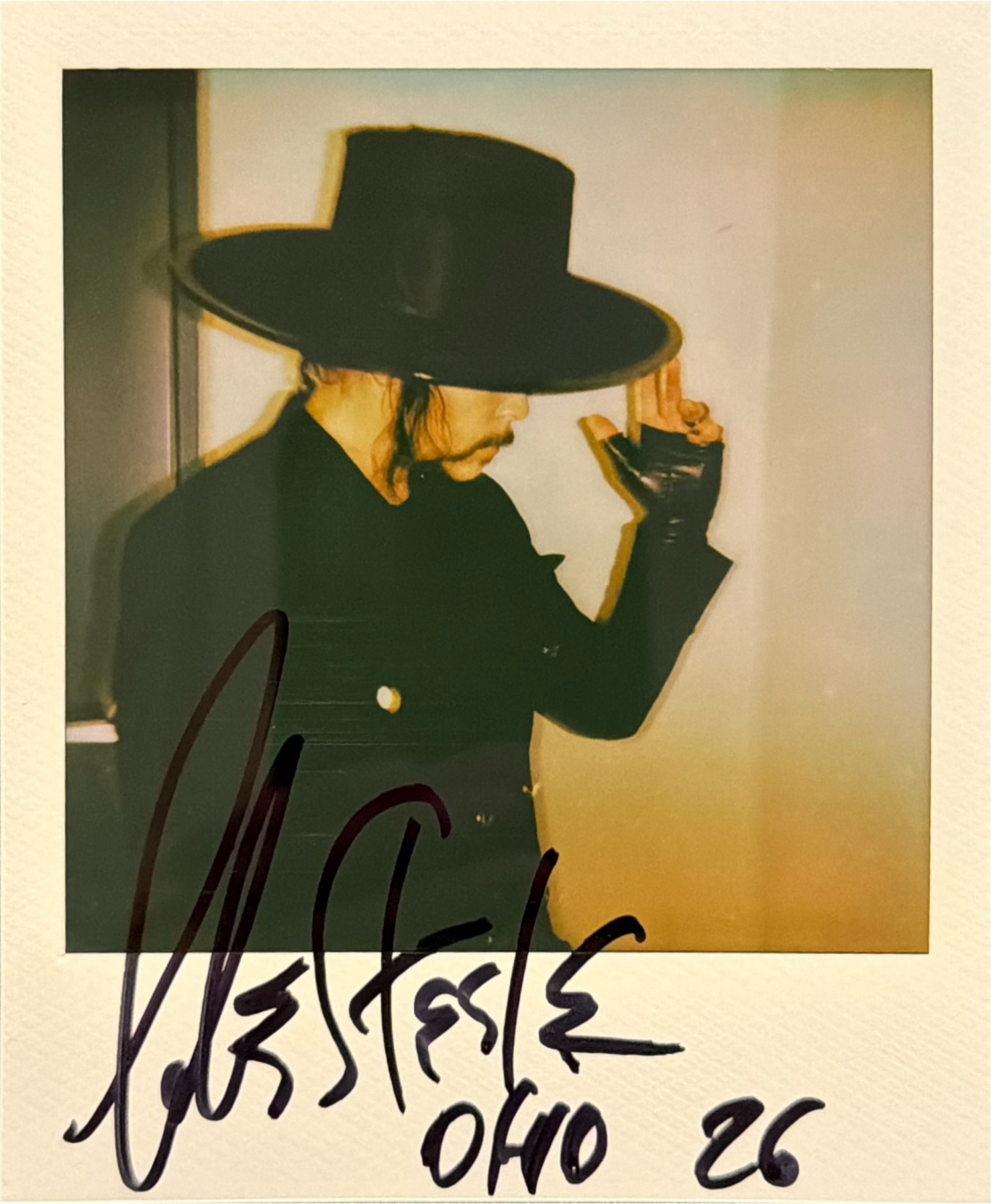 Signed Polaroid - Cincinnati, OH '26 - 05