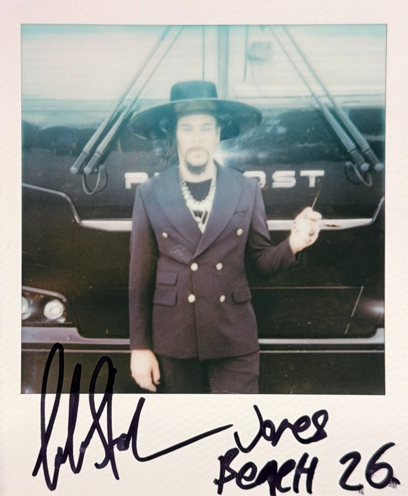 Signed Polaroid - Wantagh, NY '26 - 01