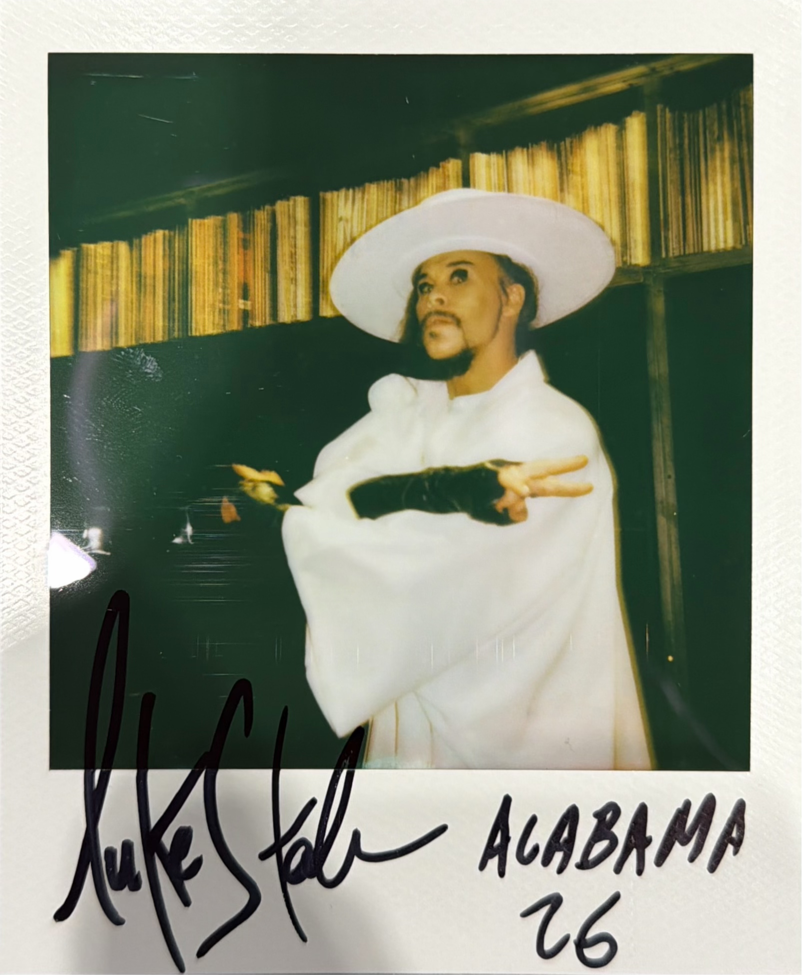 Signed Polaroid - Birmingham, AL '26 - 03