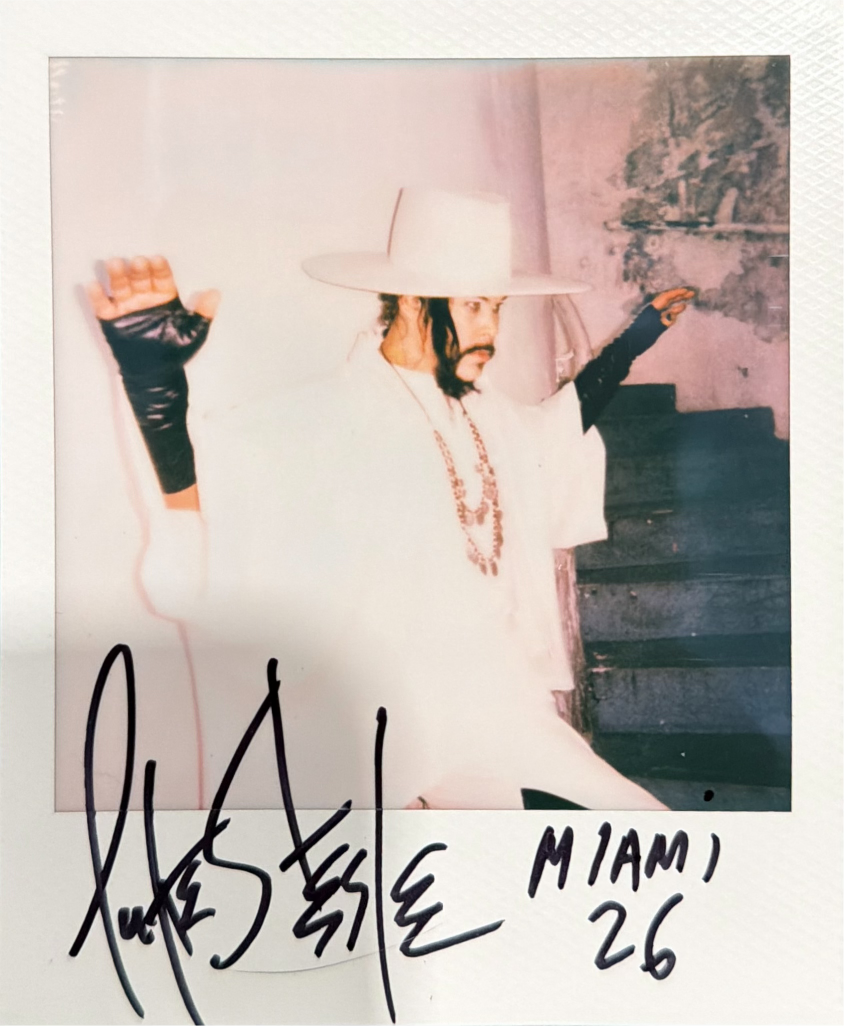 Signed Polaroid - Miami, FL '26 - 02