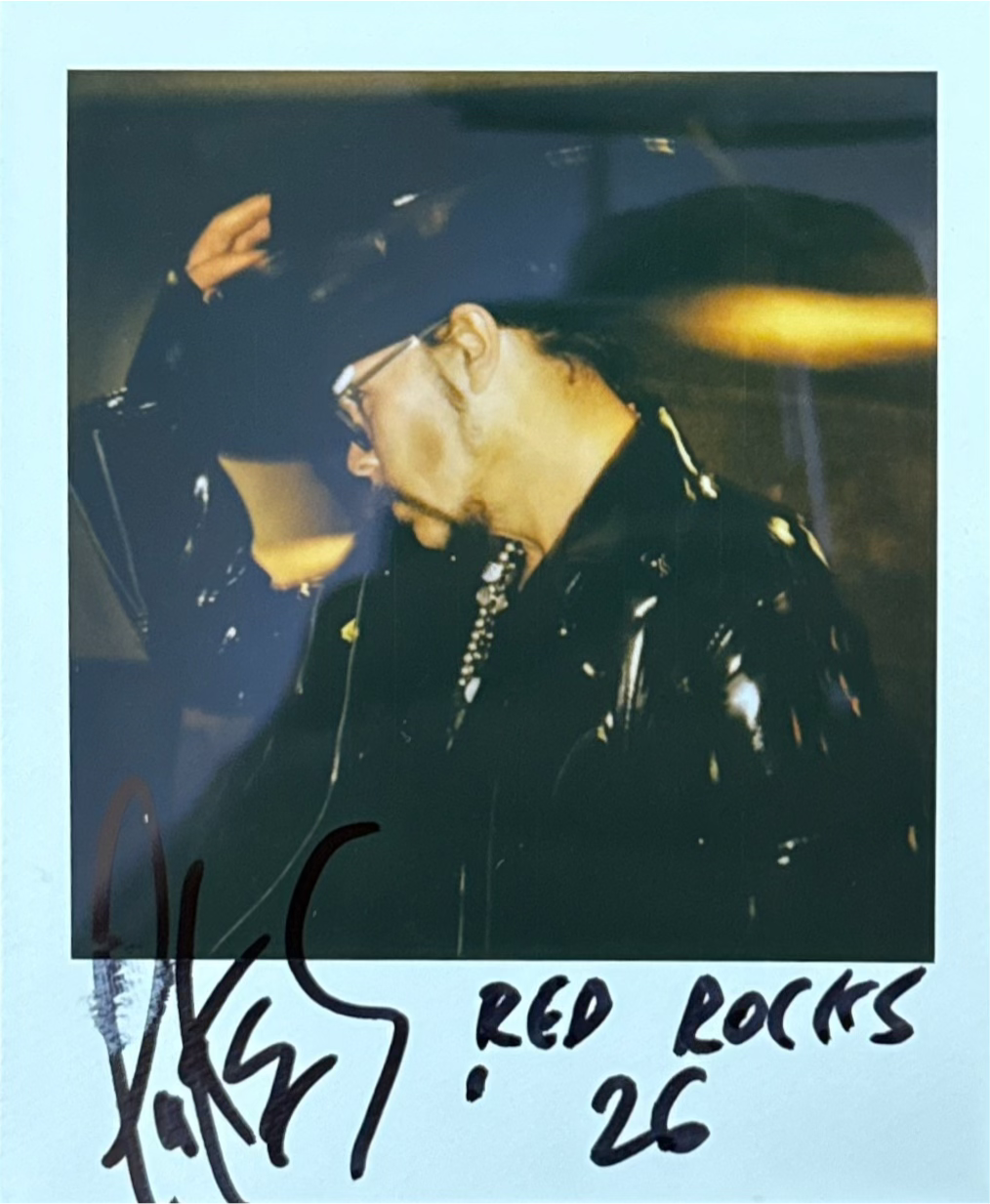 Signed Polaroid - Red Rocks '26 - 04