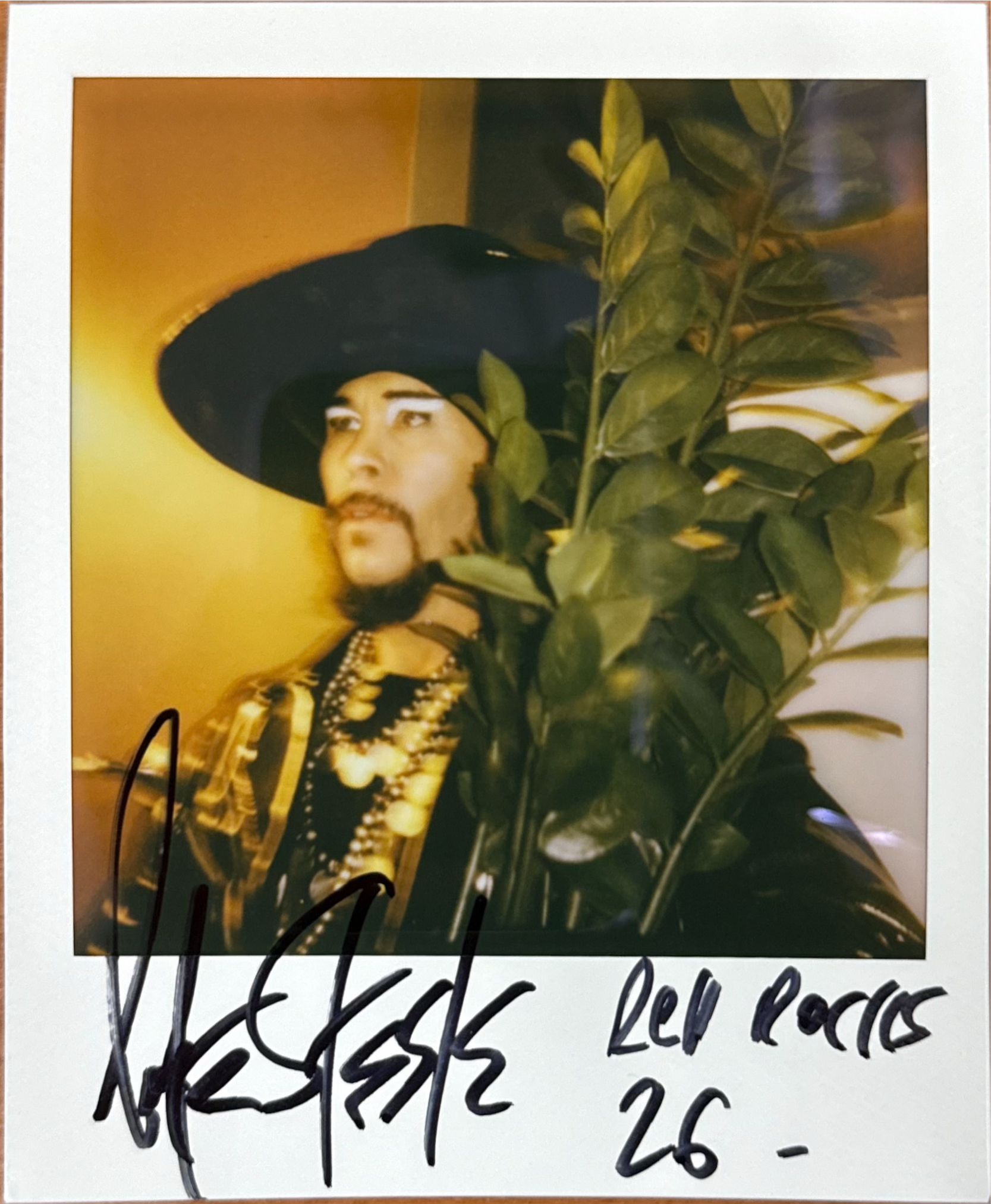 Signed Polaroid - Red Rocks '26 - 01