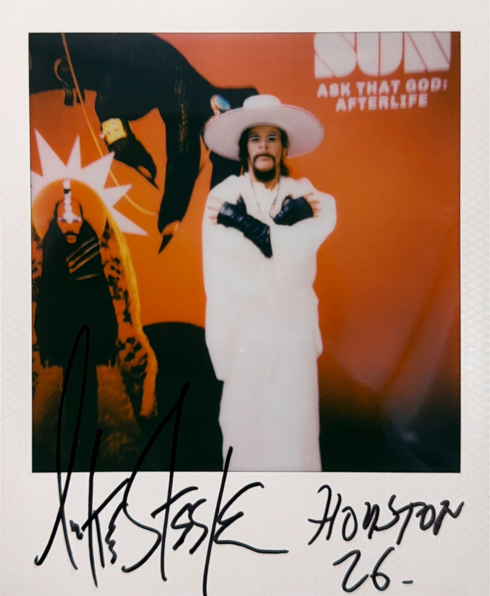 Signed Polaroid - The Woodlands, TX ' 26 - 01
