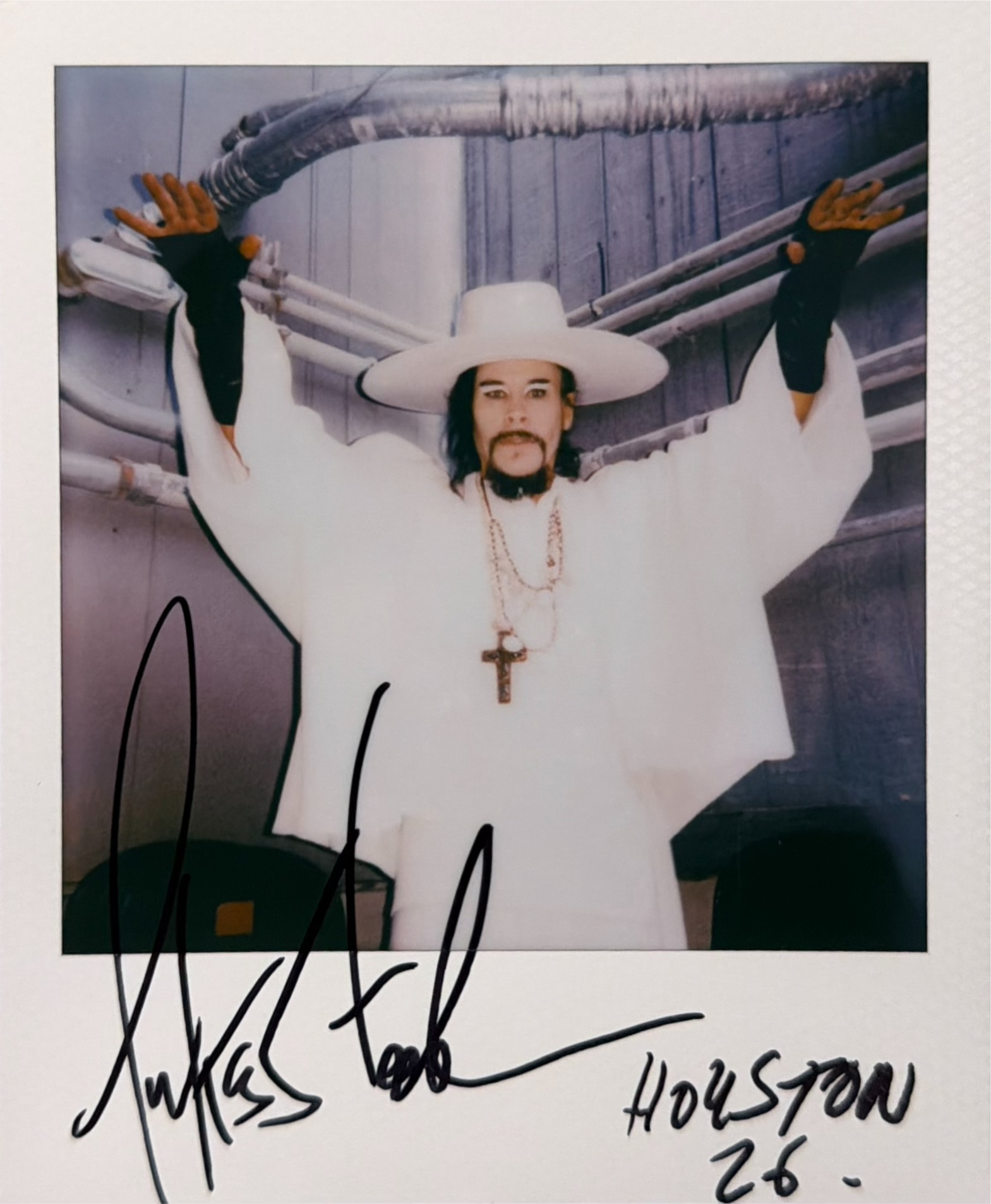 Signed Polaroid - The Woodlands, TX ' 26 - 02