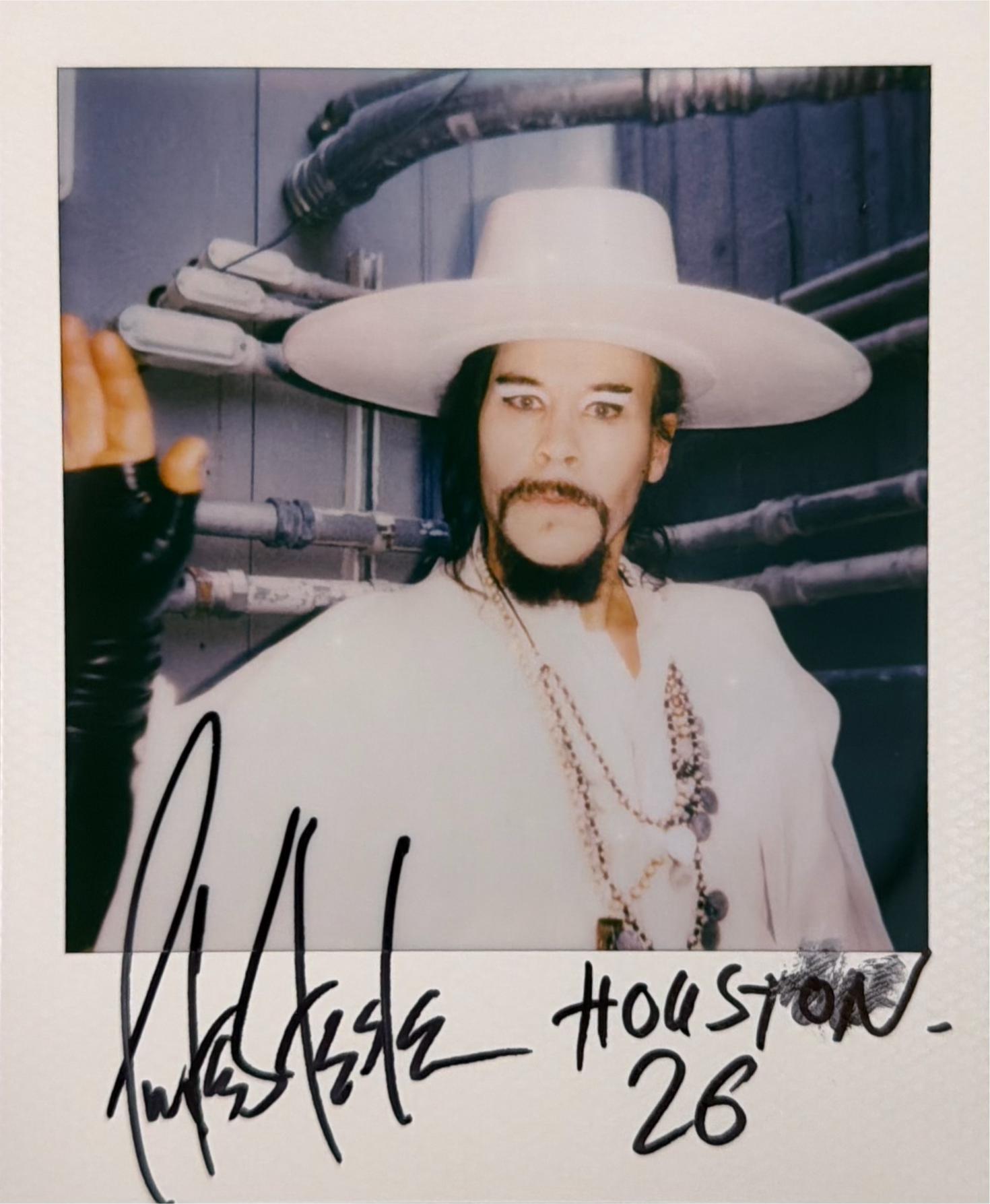 Signed Polaroid - The Woodlands, TX ' 26 - 04