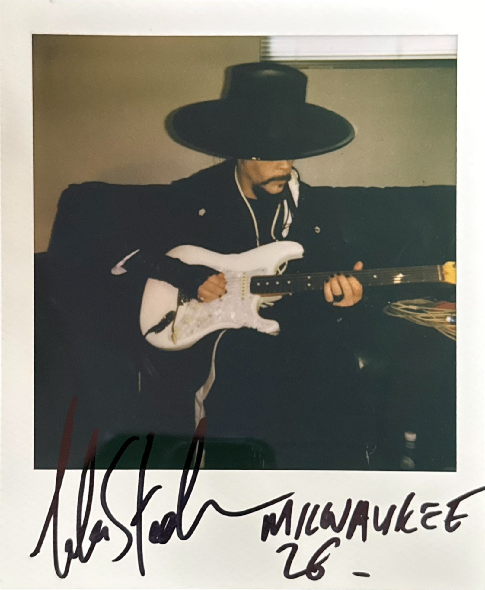 Signed Polaroid - Milwaukee, WI '26 - 03