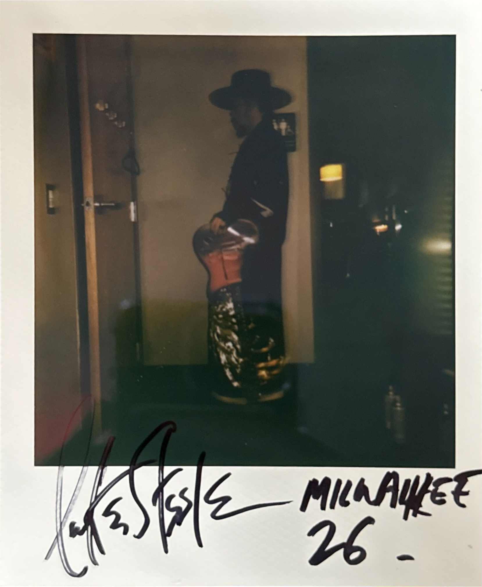 Signed Polaroid - Milwaukee, WI '26 - 04