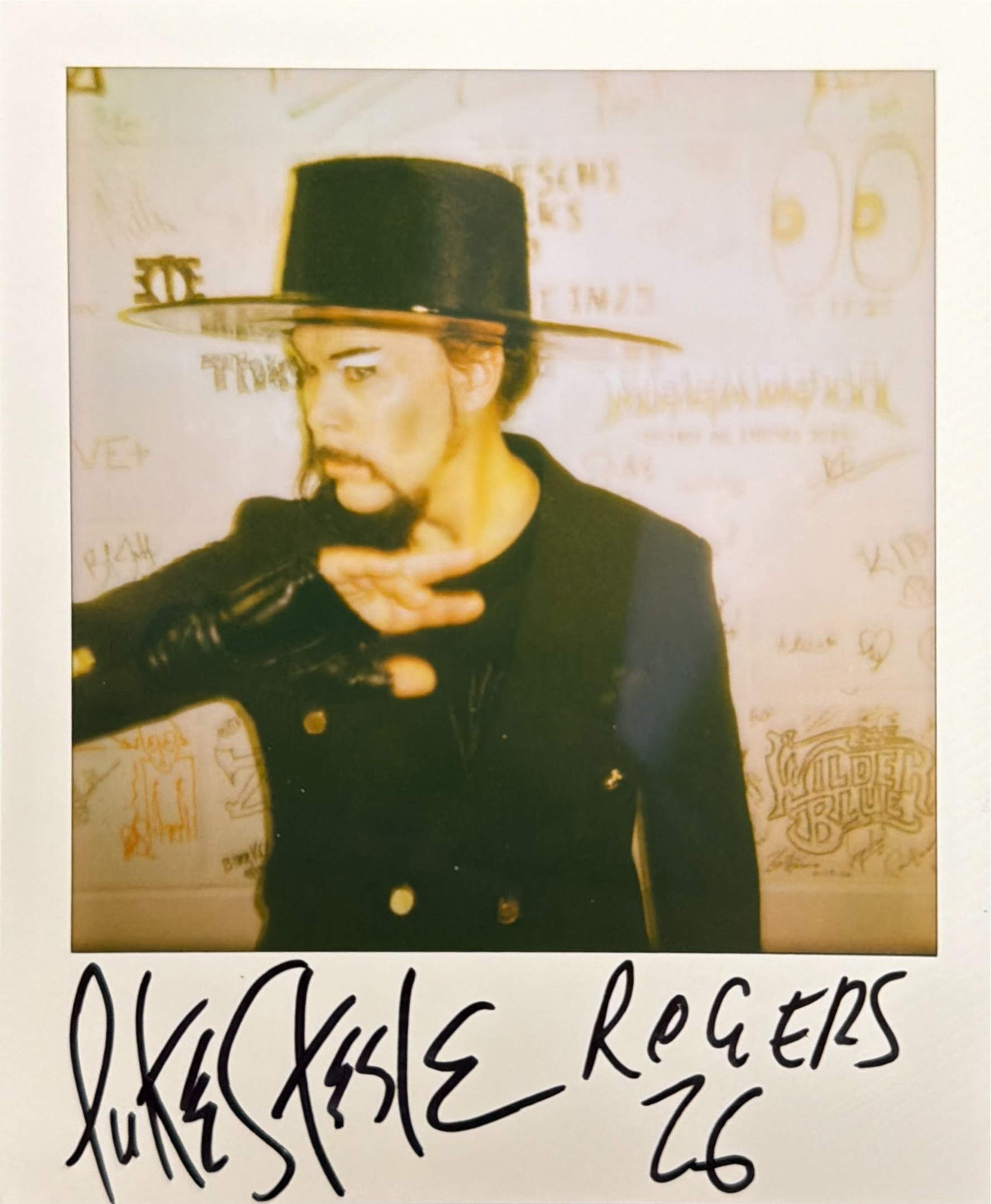 Signed Polaroid - Rogers, AR '26 - 02