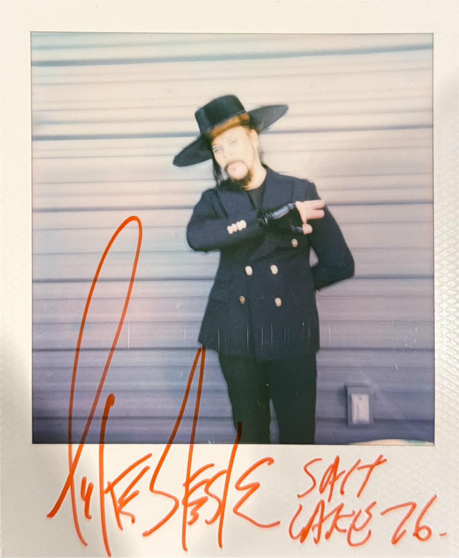 Signed Polaroid - West Valley City, UT '26 - 03