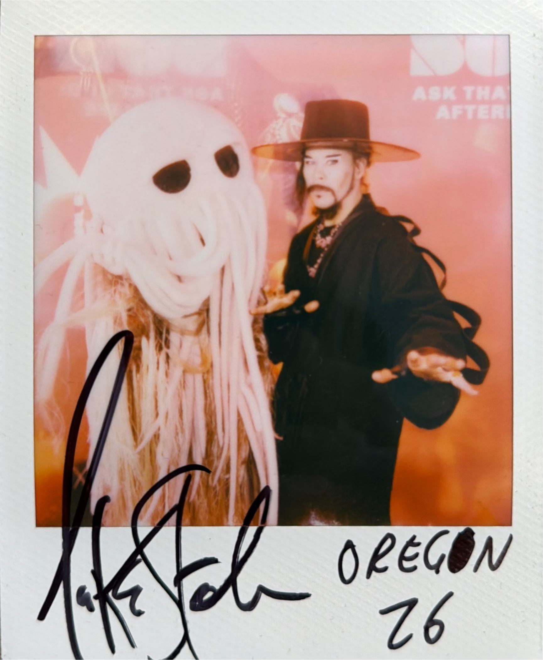 Signed Polaroid - Bend, OR '26 - 01