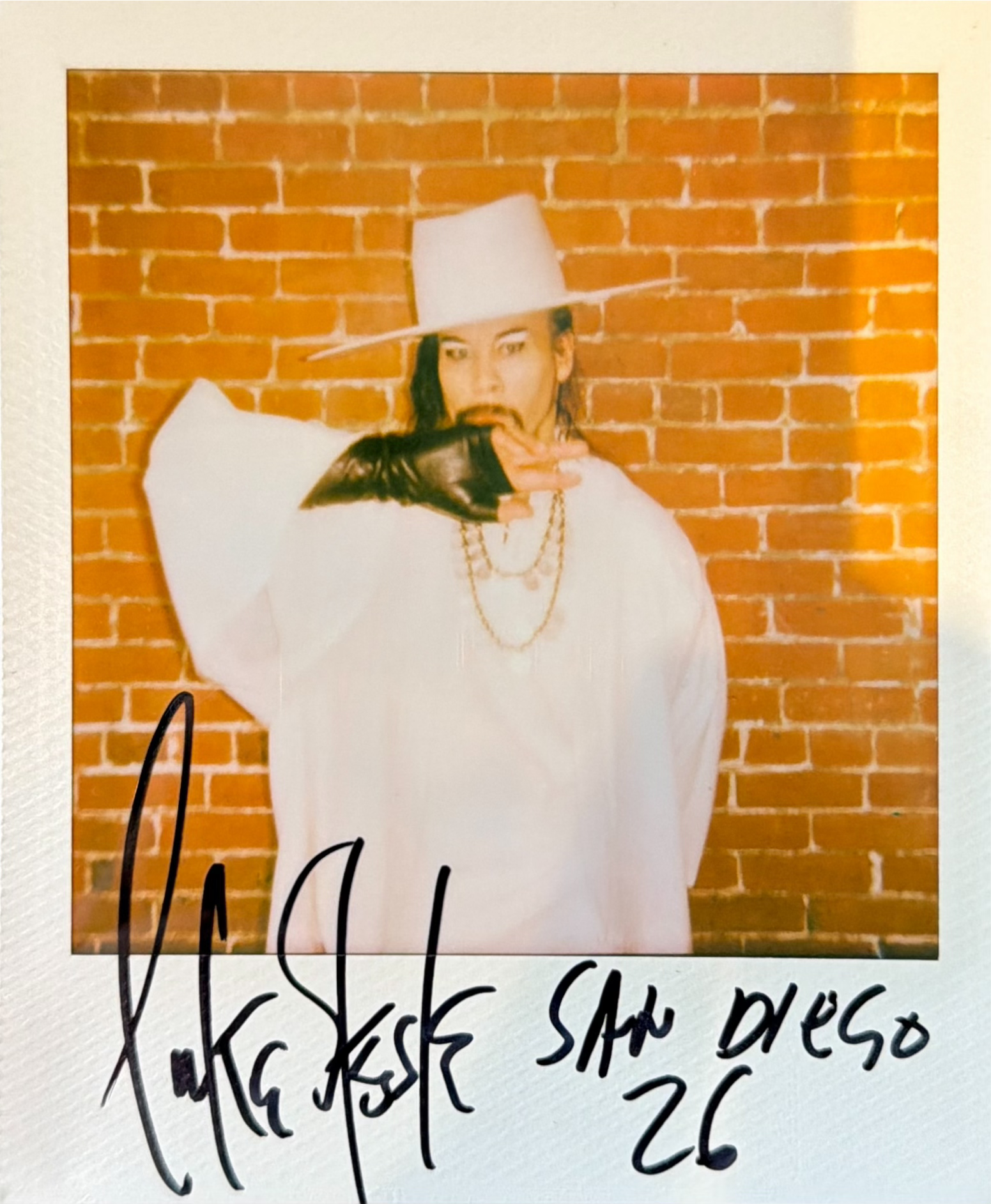 Signed Polaroid - San Diego, CA '26 - 01