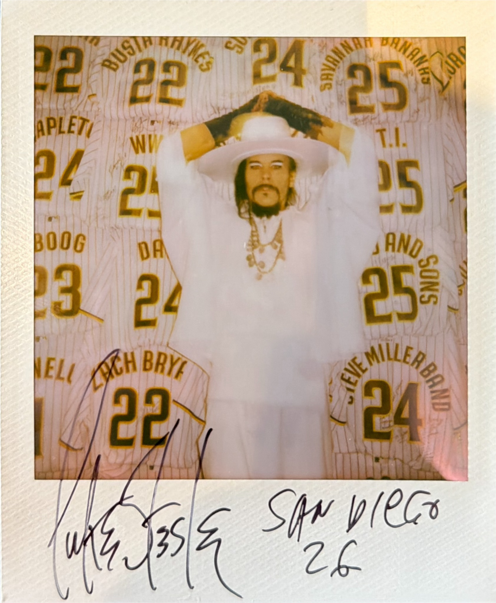 Signed Polaroid - San Diego, CA '26 - 04