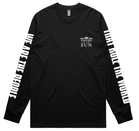We Are The People Black Long Sleeve T-shirt