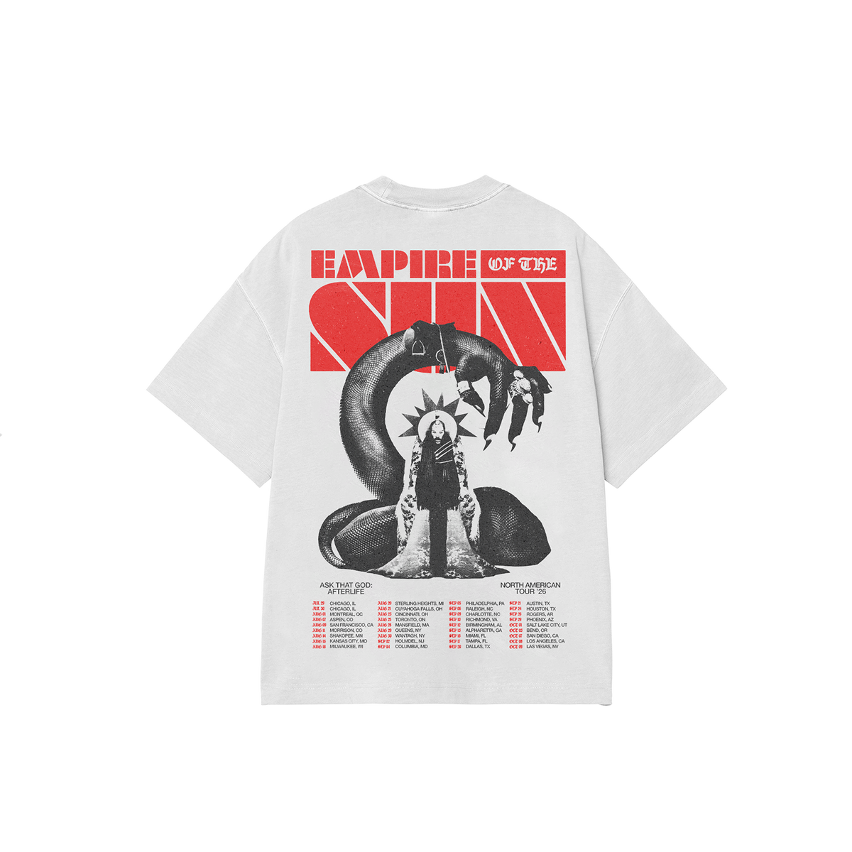 North American Tour Tee White