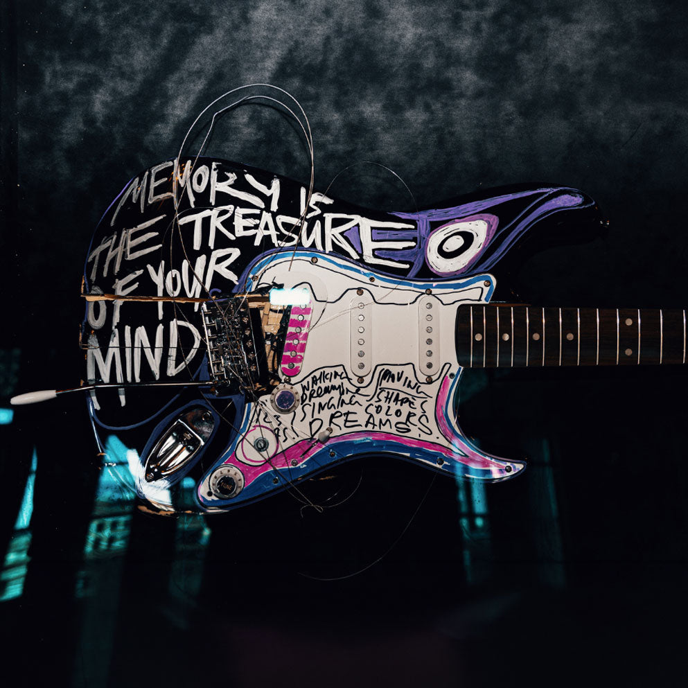Luke Steele Smashed Guitar